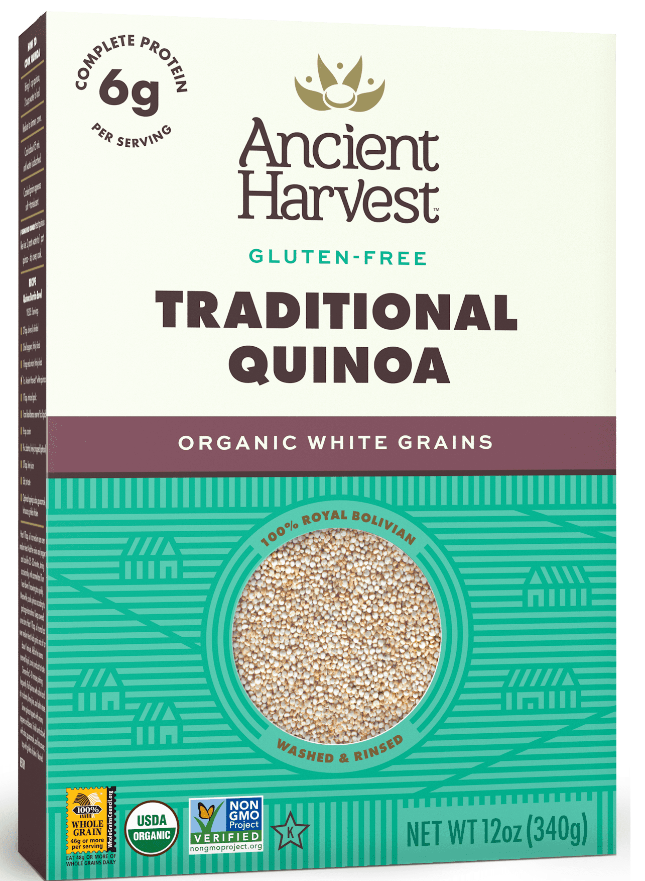 Ancient Harvest Quinoa Traditional Quinoa, 12 oz (Pack of 12)