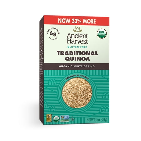 Ancient Harvest Traditional Quinoa, Gluten Free, 16oz Box