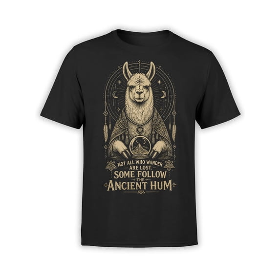 Ancient Hum Llama T-Shirt | Unisex - Walmart.com