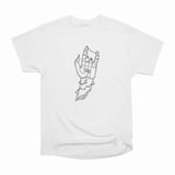 Ancient ILY Hand Line Art T-Shirt Tee Gift For Him Merch For Her ...