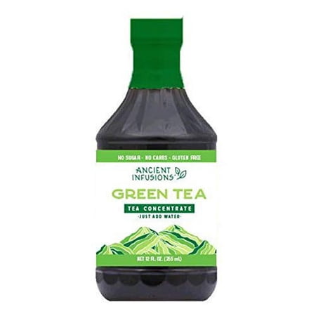 Ancient Infusions Tea Concentrates Green Tea, 2-Pack 12 fl. oz. Bottles