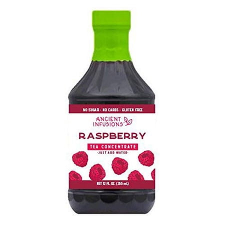 Ancient Infusions Tea Concentrates Raspberry Tea, 6-Pack 12 fl. oz. Bottles