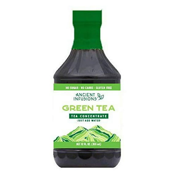 Ancient Infusions Tea Concentrates Green Tea, 6-Pack 12 fl. oz. Bottles