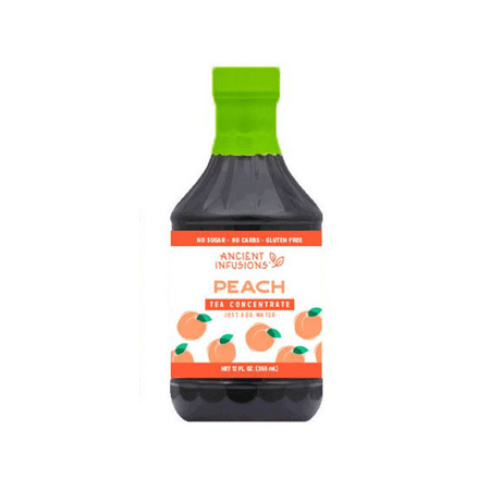 Ancient Infusions Tea Concentrates Peach Tea, 6-Pack 12 fl. oz. Bottles