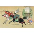 thumbnail image 1 of Ancient Japanese Horse Racing At Kamo Shrine, Tokyo, Japan Print By Mary Evans Grenville Collins Postcard Collection, 1 of 3