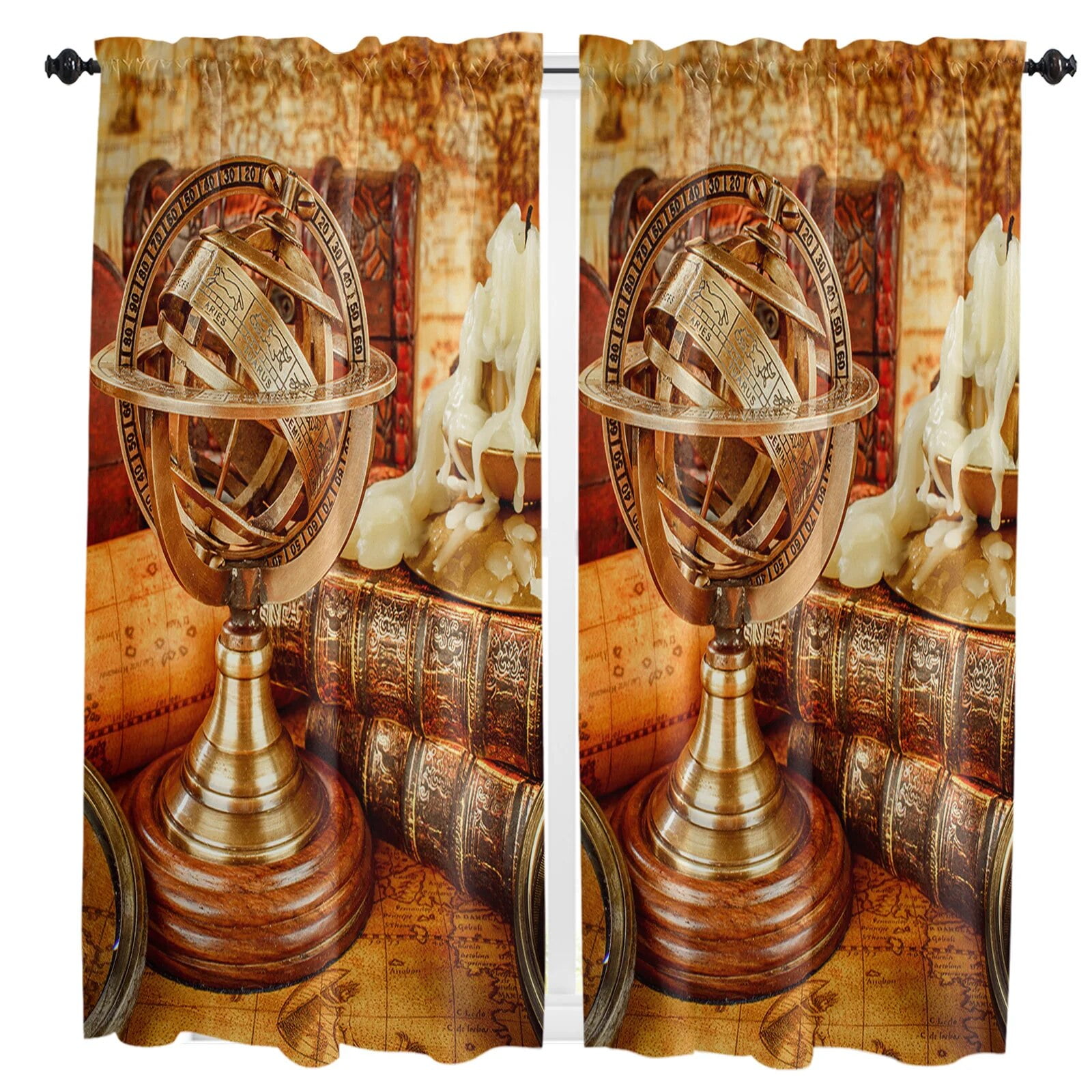 Library Love Quilted Curtains NCU0NXD1130