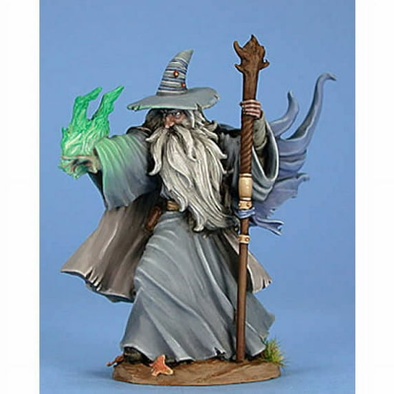Ancient Male Mage Miniature Easley Masterworks Dark Sword Miniatures