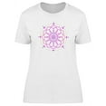 thumbnail image 1 of Ancient Mandala In Purple Color T-Shirt Women -Image by Shutterstock, Female XX-Large, 1 of 2