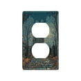 thumbnail image 1 of Ancient Mansion Light Switch Cover Switch Plate Outlet Cover Plug Cover for Electrical Outlet, 1 of 6