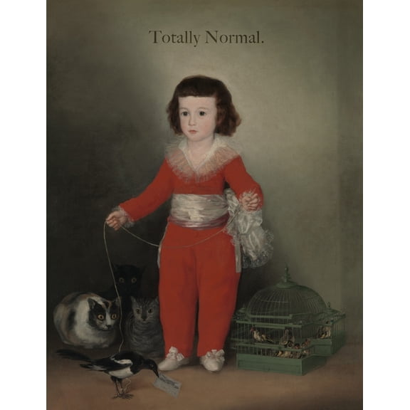 Ancient Memes: Totally Normal Note Book: Red Boy (Paperback)