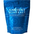 Ancient Minerals Magnesium Bath Flakes of Pure Genuine Zechstein Chloride (1.65 lbs)