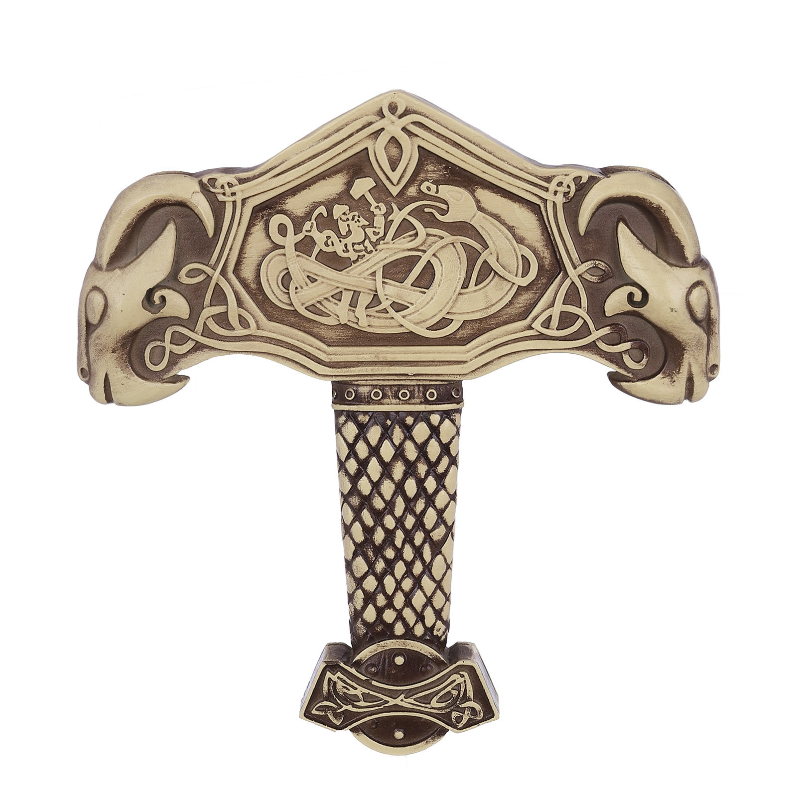 Ancient Nordic Pagan Gods Statue HandCarved Artwork