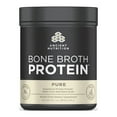 thumbnail image 1 of Ancient Nutrition, Bone Broth Protein, Pure, 20 Servings, 1 of 11