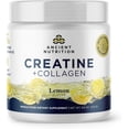 thumbnail image 1 of Ancient Nutrition Creatine + Collagen + Electrolytes Powder, 5g Creatine Monohydrate, Muscle Strength & Joint Support, Lemon, 30 Servings, 1 of 7