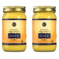 Ancient Organics Ghee, Organic Grass Fed Gluten Free Clarified Ghee Butter with Vitamins