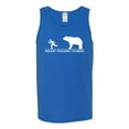 thumbnail image 1 of Wild Bobby Ancient Personal Trainers Funny Bear Chase Men Tank Top, 1 of 6