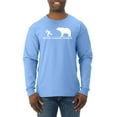 thumbnail image 1 of Wild Bobby Ancient Personal Trainers Funny Bear Chase Men Long Sleeve Shirt, 1 of 6