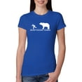 thumbnail image 1 of Wild Bobby Ancient Personal Trainers Funny Bear Chase Women Slim Fit Junior Tee, 1 of 6