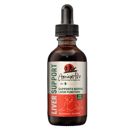 Rejuvica Health Ancient Pet Liver -Liver Support Supplement for Dogs- Contains Milk Thistle, 2 fl oz