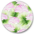 thumbnail image 1 of Ancient Pink Lotuses In The Pond IX 11 in x 11 in Painting Art Prints, by Designart, 1 of 5