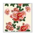 thumbnail image 1 of Ancient Red Roses 30 in x 30 in Framed Painting Canvas Art Print, by Designart, 1 of 5