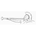 thumbnail image 1 of Ancient Roman Salpinx. /Na Salpinx, A Trumpet-Like Instrument Of The Ancient Greeks And Romans. Line Engraving, Late 19Th Century. Poster Print by  (24 x 36), 1 of 1