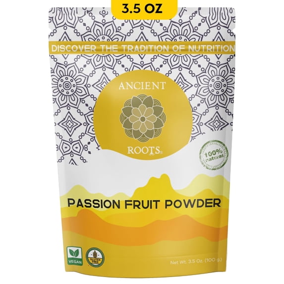 Ancient Roots, Passion Fruit Powder, 100g, Vegan, No Artificial ...