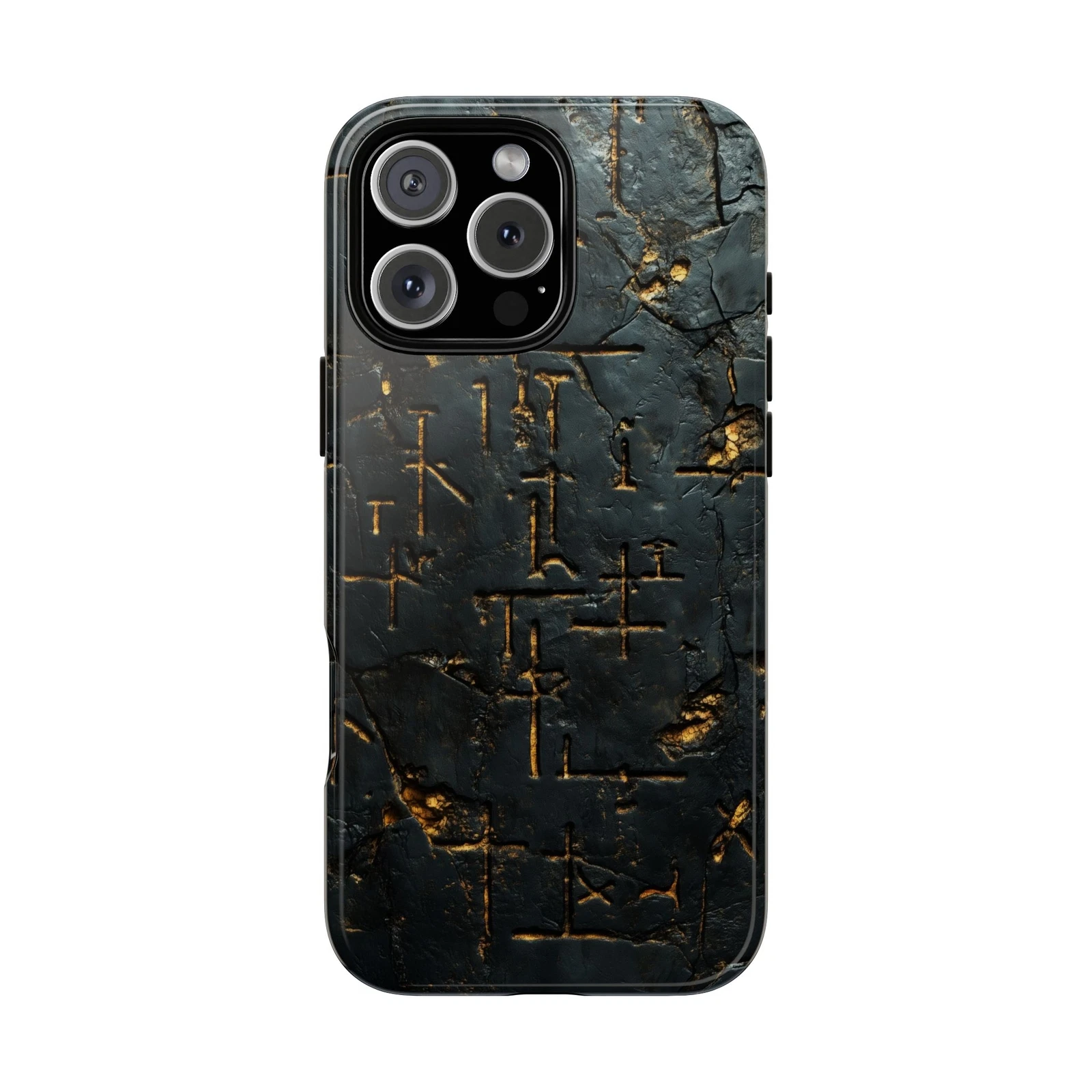 Ancient Runic Symbols Viking Norse Phone Case for iPhone 11 to 17 ...