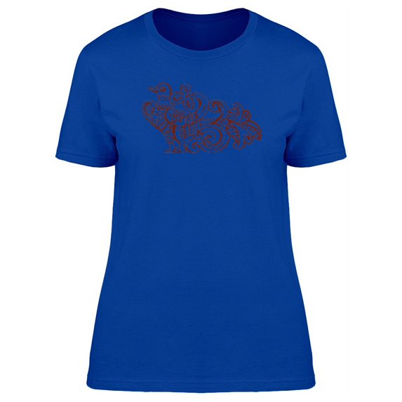 Ancient Russian Church Art T-Shirt Women -Image by Shutterstock, Female Small