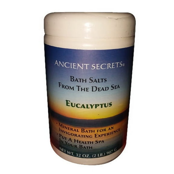 Ancient Secrets Aromatherapy Dead Sea Mineral Baths, Eucalyptus, 2 Lbs