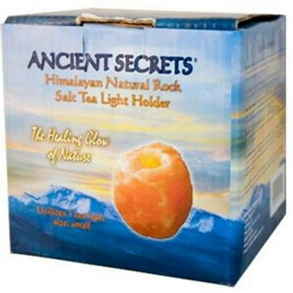 Ancient Secrets Himalayan Natural Rock Small 1-3 lbs. Salt Tea Light Holders 218437