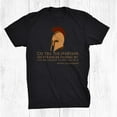 Ancient Sparta Thermopylae Epitaph Of Simonides Greek Shirt Gift Black