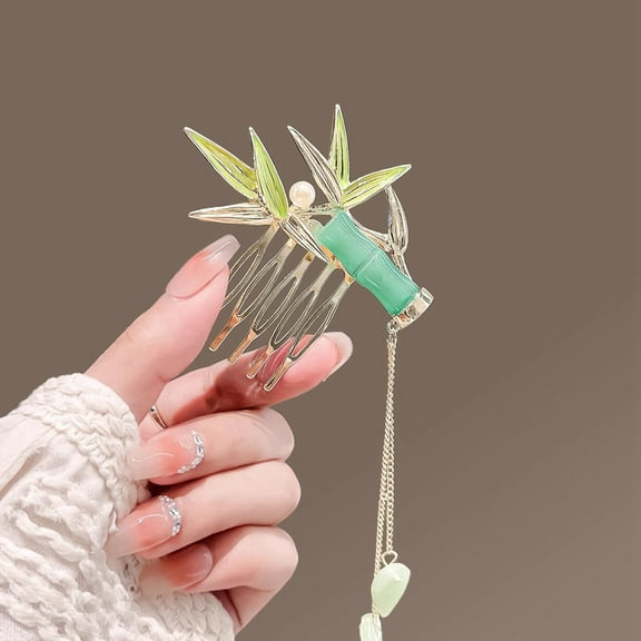 Ancient Style Hair Comb for Women Elegant Qipao Hairpin Exquisite National Hair Accessory High End Barrettes Hair Clip