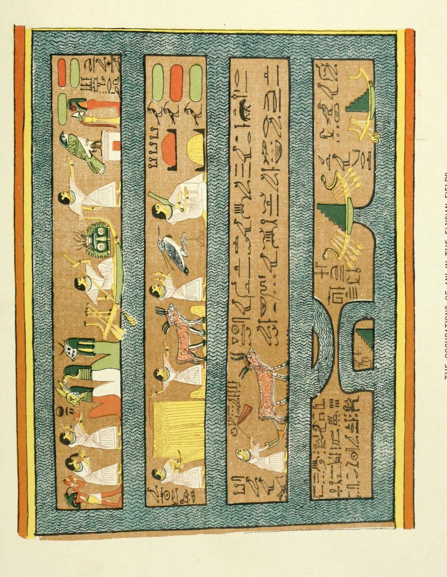 Ancient The History of Egypt 1901 Decoration Canvas Art - (18 x 24)