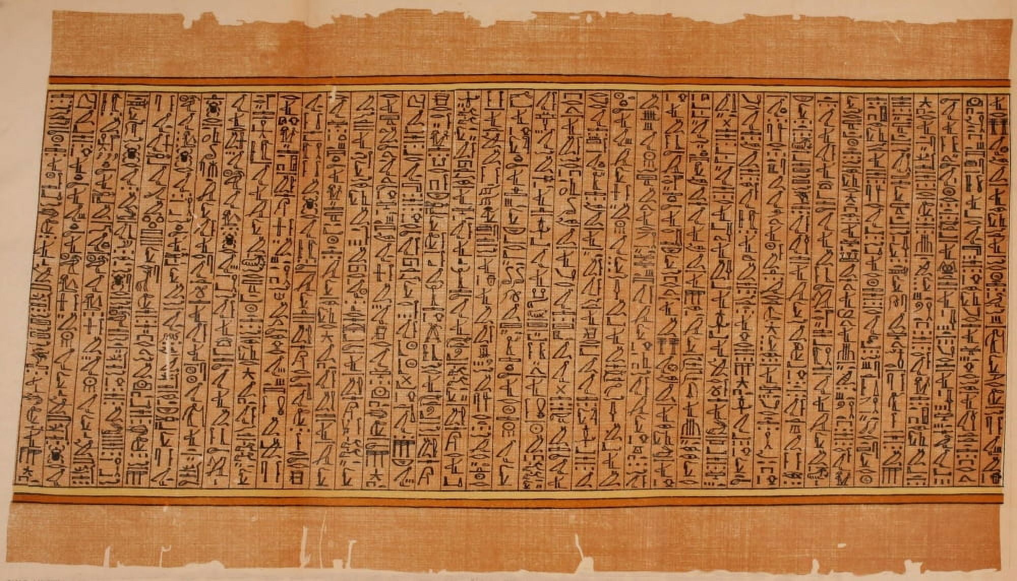 Ancient The Papyrus of Ani 1913 23 Canvas Art - (24 x 36)