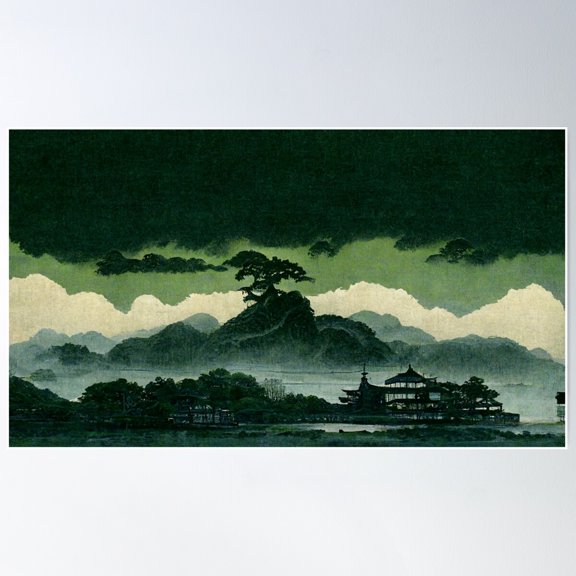 Ancient Tree Poster Wall Art, Modern Wall Decor For Living Room Bedroom, 12x18 UNFRAMED