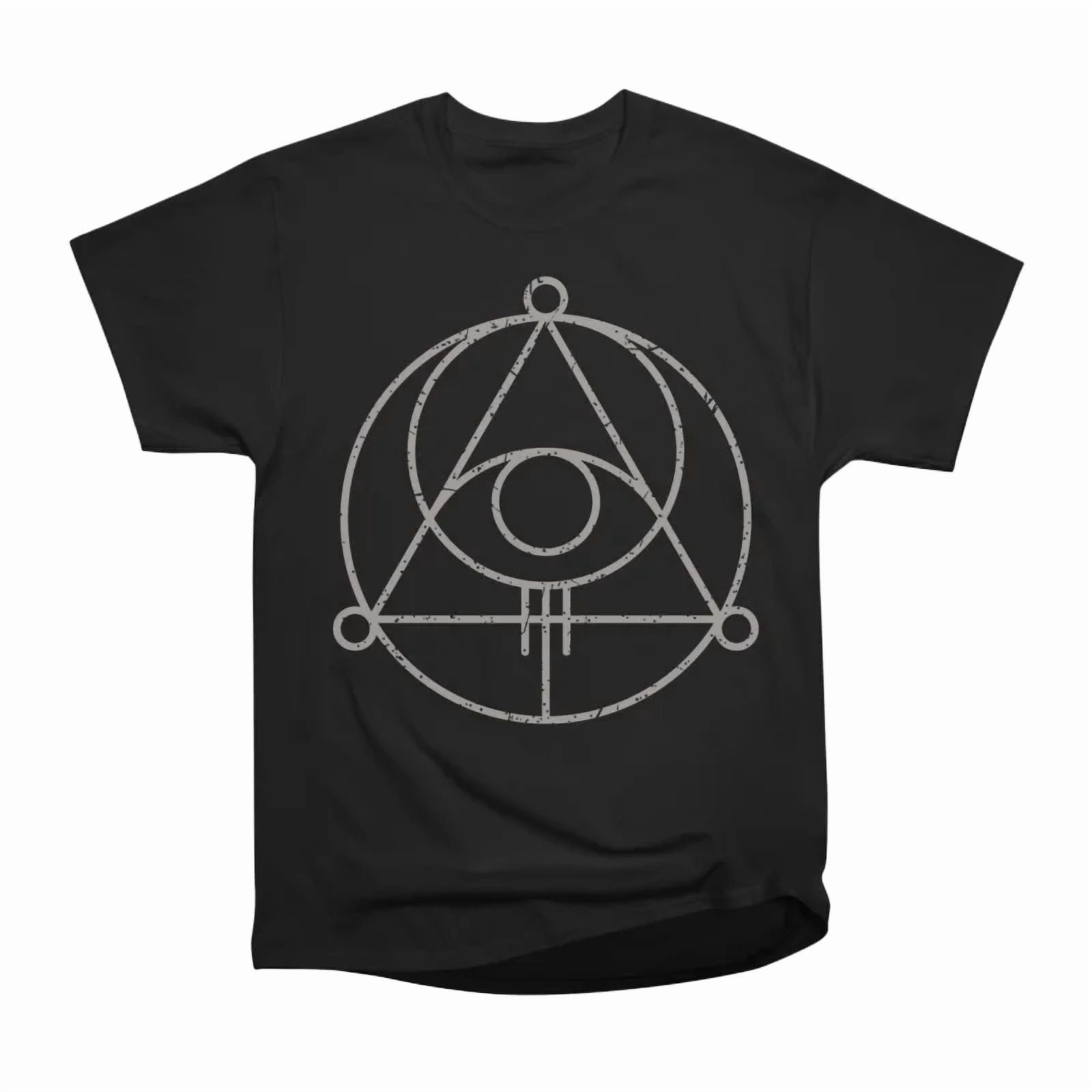 Ancient Tribal Symbol Seeing Eye Pyramid Circles T-Shirt Tee Gift For ...
