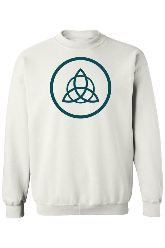 Ancient Triquetra Desgin Sweatshirt Women -Image by Shutterstock, Female Medium