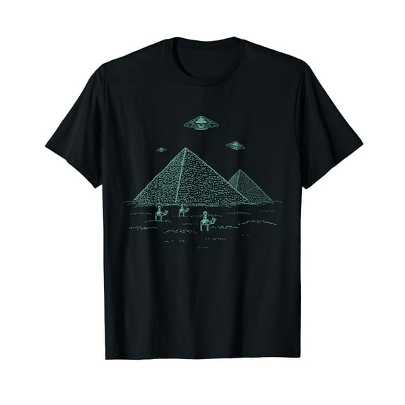 Ancient UFO Abduction Alien Cryptid T-Shirt