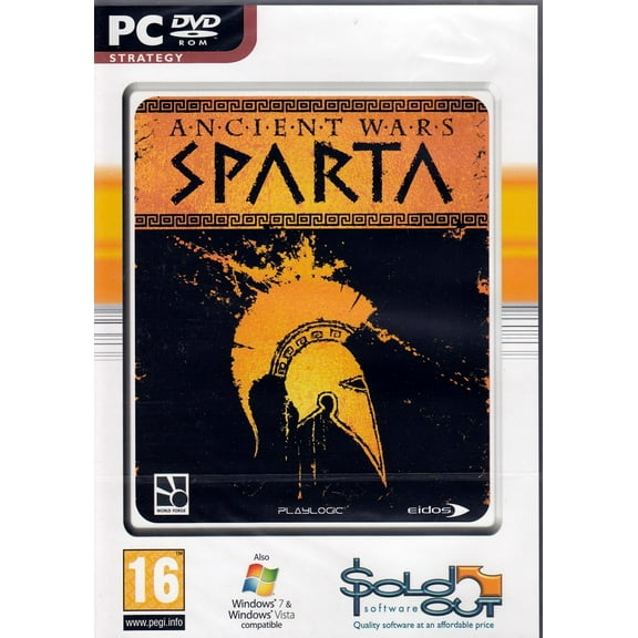 Ancient Wars: Sparta (PC Game) 27 challenging missions. Recreates the epic history of Spartans, Persians and Egyptians