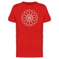 thumbnail image 1 of Ancient White Mandala Tee Men's -Image by Shutterstock, 1 of 2