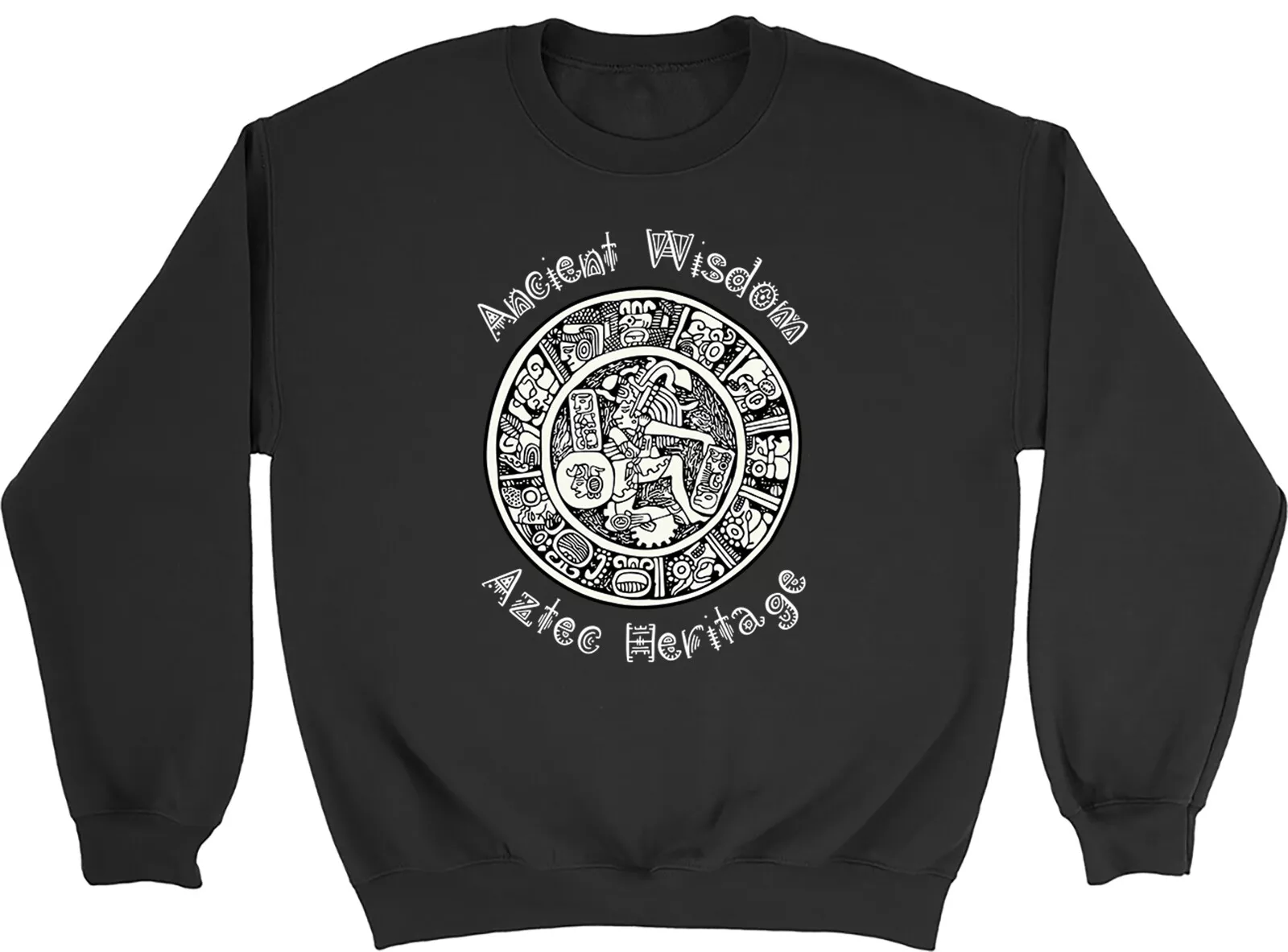 Ancient Wisdom Aztec Heritage Sweatshirt Mens Womens Mexica
