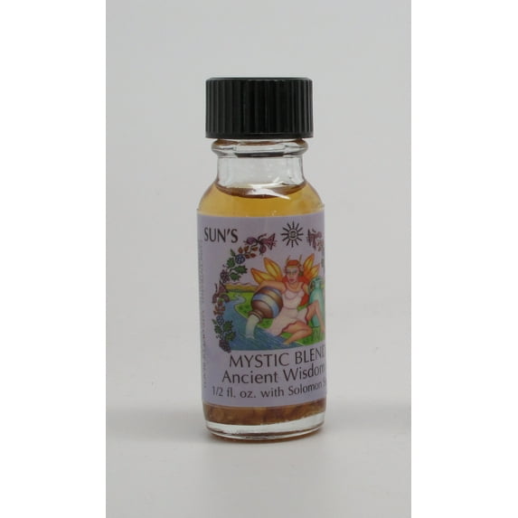 Ancient Wisdom - Sun's Eye Mystic Blends Oils - ½ Ounce Bottle