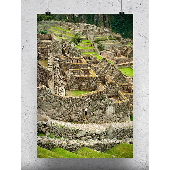 Ancient Wonder Of Machu Picchu Poster -Image by Shutterstock