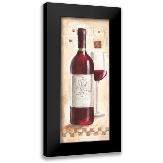 Ancilotti, Claudia 10x18 Black Modern Framed Museum Art Print Titled - Barolo