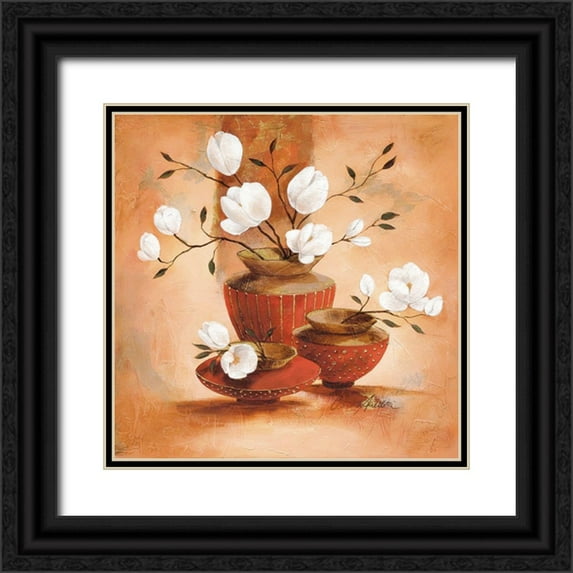 Ancilotti, Claudia 15x15 Black Ornate Wood Framed with Double Matting Museum Art Print Titled - Marella