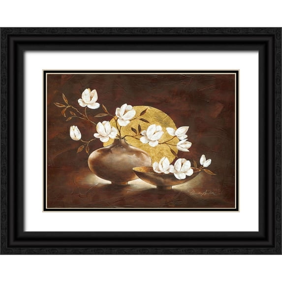 Ancilotti, Claudia 18x14 Black Ornate Wood Framed with Double Matting Museum Art Print Titled - Golden Sunset