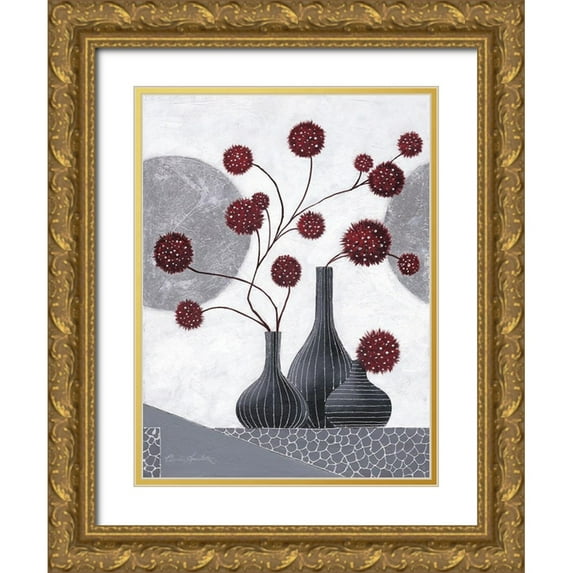 Ancilotti, Claudia 19x24 Gold Ornate Wood Framed with Double Matting Museum Art Print Titled - Spitit II