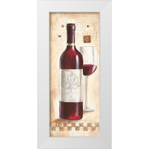 Ancilotti, Claudia 8x14 White Modern Wood Framed Museum Art Print Titled - Barolo