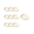 thumbnail image 1 of Anckoeil 10 Pcs Plastic Dinner Plates, 6-Inch Unbreakable Lightweight Plates for Snacks, Fruits & Daily Use, 1 of 5
